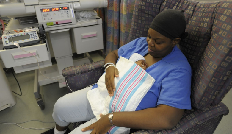 prematurity - mom and baby in NICU